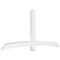 Ekena Millwork Bellingham Architectural Grade PVC Gable Bracket, 108"W x 49 1/2"H x 4"D x 6"F, 11/12 Pitch GBP108X50X0406BEL00 - alternate 1